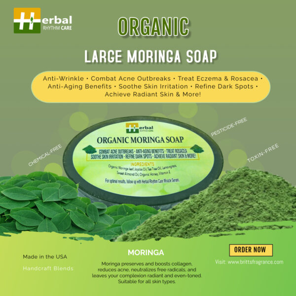 LARGE MORINGA SOAP - Image 2